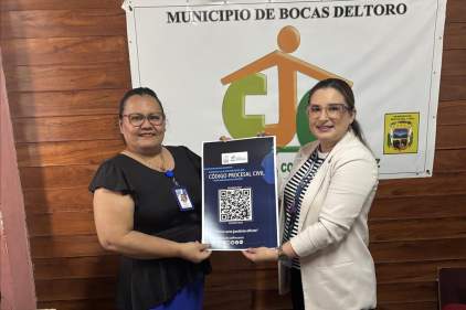 Bocas del Toro se activa en la promoción del Código Procesal Civil
