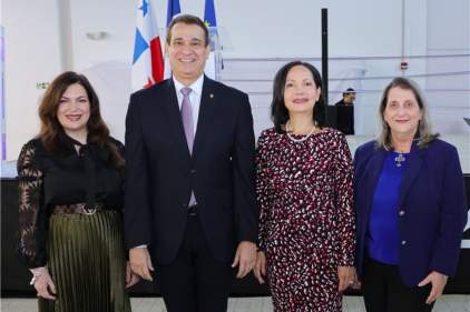 Magistrados de la Corte Suprema de Justicia participan de la Fiesta Nacional de Francia